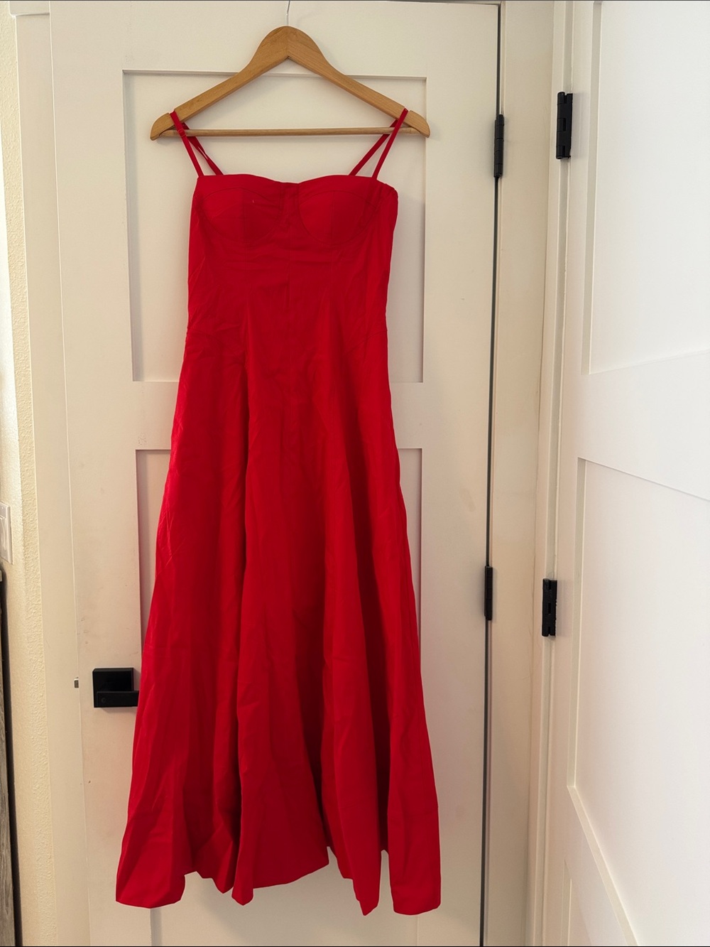 Commense Red Maxi Dress
